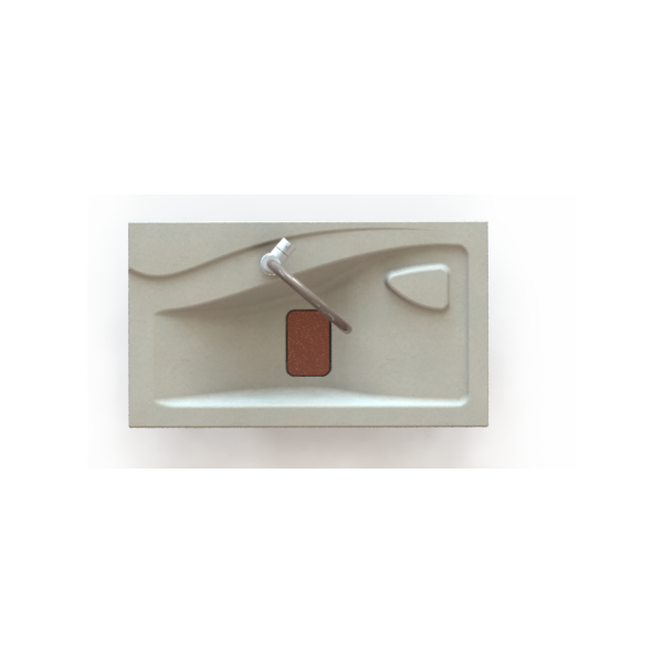 Plan Vasque LUX80 Avec Meuble Tunisie 4