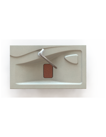 Plan Vasque LUX80 Avec Meuble Tunisie 4