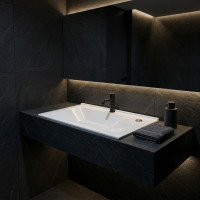 Plan Vasque 80cm STONFLEX Ivoire | EVA80