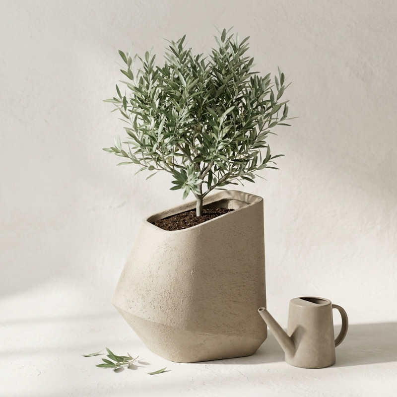 copy of Pot de Fleurs Design GEO X en Béton...