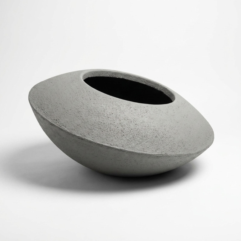 Pot de Fleurs Design SONIC 80 cm en GRC Léger...