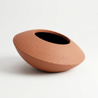Pot de Fleurs Design SONIC 80 cm en GRC Léger STONFLEX