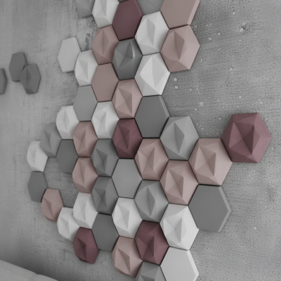 HexaStone panneau mural 3d