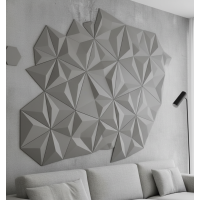 Diamond Edge – Panneau Mural 3D Design Diamant