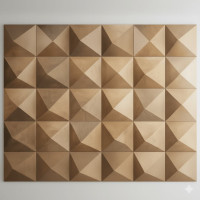 Cube Prism – Décoration Murale 3D Géométrique