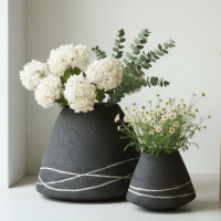 Collection Calma – Kit de 2 Pots Décoratifs