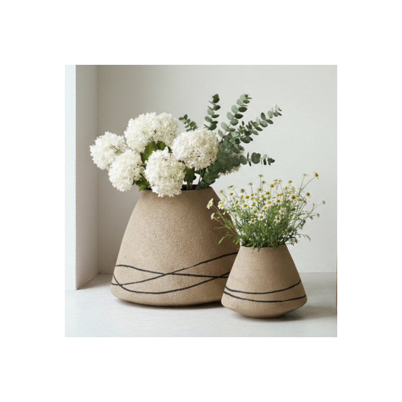 Collection Calma – Kit de 2 Pots Décoratifs