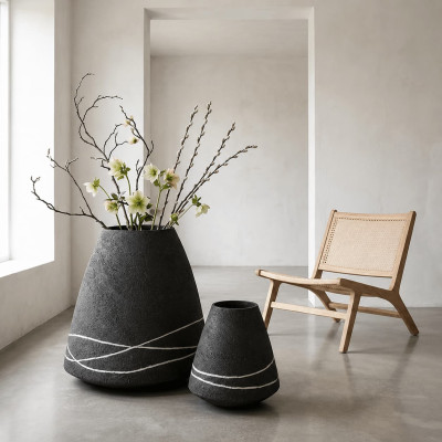 Collection Calma – Kit de 2 Pots Décoratifs