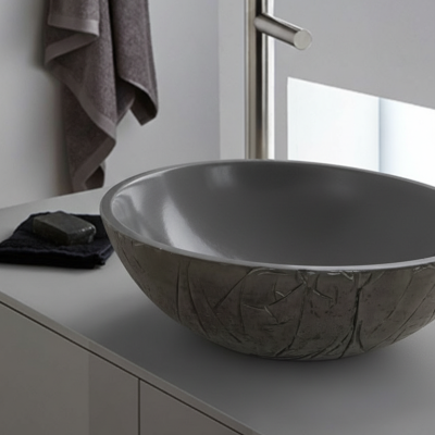 Vasque Stonea “Roca” – Effet Pierre Sculptée