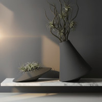 Collection Dune - kit 2 pots décoratifs 1m
