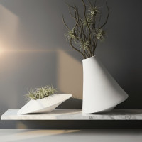 Collection Dune - kit 2 pots décoratifs 1m
