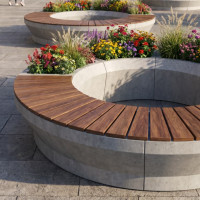 ORBITA™ – Élément de clôture modulaire circulaire 2-en-1