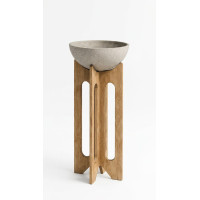 ALTA Stand 100 ,Pot Design sur Support en Bois