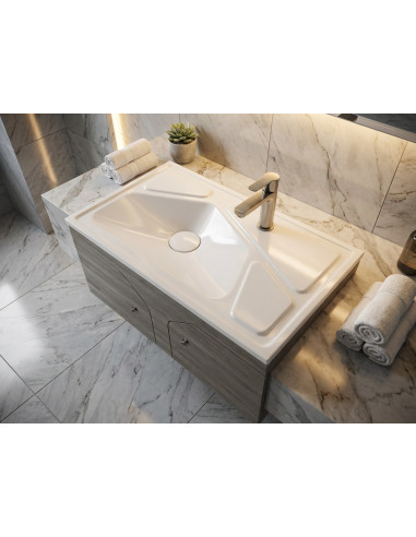 Plan Vasque  JURY80 Avec Meuble