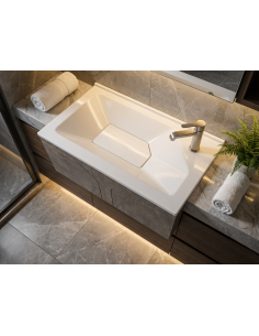 Plan Vasque EVA80 Avec Meuble